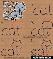 Those that only change the color of the animal, such as animal colored pink, are less reliable, but show that dall·e is sometimes capable. How To Draw A Cat From The Word Cat Easy Drawing Tutorial For Kids How To Draw Step By Step Drawing Tutorials Word Drawings Drawing Tutorials For Kids Drawing Tutorial Easy