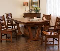 San Paulo Mission Style Dining Set Countryside Amish Furniture Farmhouse Dining Room Table Furniture Dining Room Table Dining Room Table Set