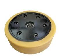 Suporte de Estabilização de Rodas Barato para Empilhadeira de Poliuretano  355X106mm Junghenrich Etv 320 6 Furos da Roda de Carga 51112013