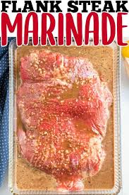 I had forgotten how savory this method is. This Flank Steak Marinade Made With Soy Sauce Garlic Onions Citrus And More Is Exactly What You Ne Steak Marinade Marinade Flank Steak Easy Cooking Recipes