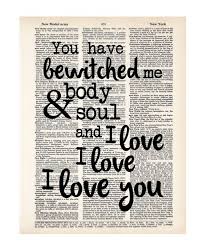 Sie Haben Mich Korper Und Seele Verzaubert Und Ich Liebe Ich Etsy Pride And Prejudice My Love Inspirational Quotes