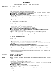 Er Nurse Resume Samples Velvet Jobs