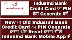 How to apply for a credit card? How To Generate Or Reset Indusind Bank Credit Card Pin Online Youtube