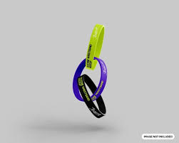 Download Free Psd Silicone Wristband Mockup