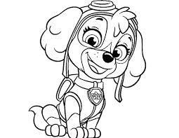 Keep paws ready for snack time with paw patrol. Paw Patrol Coloring Pages Free Printable Coloring Pages For Kids