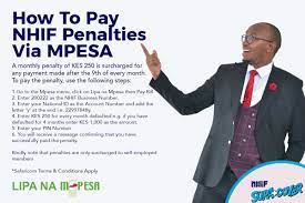 How to pay nhif penalty for employers. Nhif Kenya On Twitter This Is How To Pay For Nhif Penalties Via Mpesa Nhifkenya Supacover