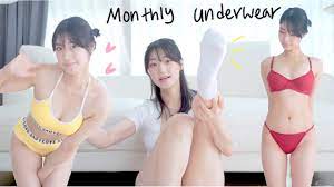🍒🍋이번달 명아의 뉴 속옷들 언박싱! Unboxing of monthly underwear! 月刊下着レビュー Đánh giá về  đồ lót hàng tháng 