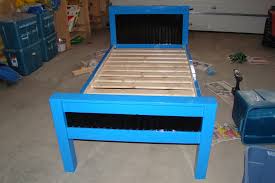 First step was to build a simple box with 2x4s. Build A Twin Bed 7 Steps With Pictures Instructables