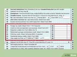 Como Llenar El Formulario 1040 Del Irs Con Imagenes