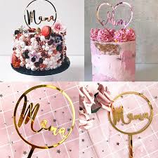 Check out our mother birthday cake selection for the very best in unique or custom, handmade pieces from our shops. Acrylic Mama Cake Topper Happy Mother S Day Mum Letters Happy Birthday Cake Topper Cupcake Toppers Birthday Cake Decoration Kupiti Za Cinoyu 0 85 V Aliexpress Com Imall Com