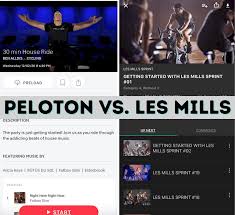 Download the app and get started with a 2 month free trial to access every peloton class from any device. Peloton Vs Les Mills App Which Fitness App Wins