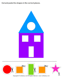 cut and paste crafts cut and paste pictures worksheet