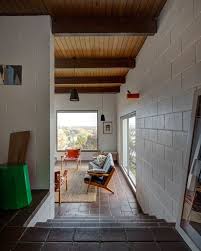 I used painters tape to outline where i wanted my color blocking. Desire To Inspire Desiretoinspire Net Breeze Block Wall Cinder Block Walls Cinder Block House
