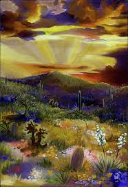 Arizona Desert Flag Round Beach Towel by Kris Steele