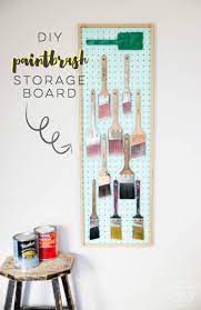 Explore the latest videos from hashtags: Diy Paintbrush Storage Board Lemon Thistle