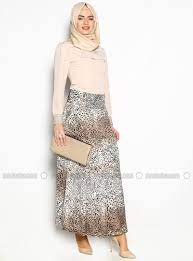Saten Emprime Etek Leopar Sultan Yegah Etek Moda Stilleri Orta Boy Etek