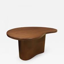 Find activity tables by norwood commercial furniture. T H Robsjohn Gibbings Kidney Shaped Side Table In Walnut Attributed To T H Robsjohn Gibbings 1950s