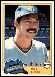 Amazon.com: 1981 Topps # 532 Bill Stein Seattle Mariners (Baseball Card) EX  Mariners : Everything Else