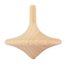 🛠 we make the statement piece that everyone talks about. Green Good Spinning Top Sustainable Wood