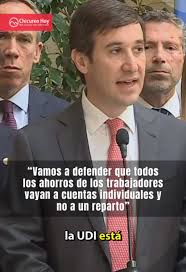 El presidente de la UDI, Guillermo Ramírez, se refirió a sus declaraciones  en las que afirmó que cederían a entregar un 0,5% de las cotizaciones al  sistema de reparto. Este martes, Ramírez aclaró que ...