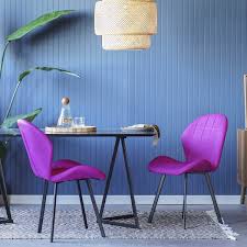 Lots of pics, so hang w/me! Creative Products Divano Roma Furniture Set Of 2 Dining Chairs Fabric Cushion Accent Chair For Kitchen Purple Save Up To 30 50 Off Mhiron Hollandia Co Il