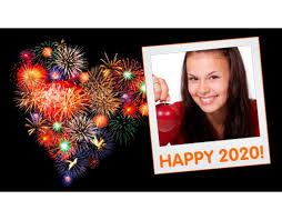 Moldura De Ano Novo 2022 Com Uma Polaroid Fotoefeitos
