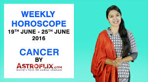 There is an endless sea of inspiration waiting for you and today you might come across something truly inspired. Cancer Weekly Horoscope 19th 25th June 2016 By Ganeshaspeaks Com Youtube