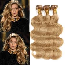 But now, my hair look dark brown or black, though complexion still being very fair. Amazon Com Newness Body Wave Honey Blonde Hair Indian Blonde Human Hair Bundles Pure Color 27 Blonde 8a Indian Body Wave Hair 3 Bundles Deal Long Length 20 22 24 Inch 3pcs Lot Total 300g Beauty