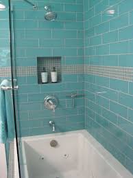 Aqua Glass 4 X 12 Subway Tile Small Bathroom Tiles Shower Tile Bathroom Wall Tile
