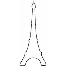 The bundle includes pdf and transparent png (300 dpi) versions of every pattern. Eiffel Tower Outline Stamp Graphic By Brooke Gazarek Pixel Scrapper Digital Scrapbooking