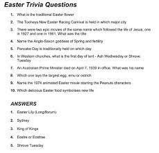 Sep 23, 2021 · 50 easter trivia questions and answers + easter facts 2021 edition susan box mann. Fun Easter Trivia Can Add A New Layer To Easter Dinner This Year I Would Put One Question On The Back Of Each Trivia Easter Traditions This Or That Questions