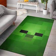 Zombie survival is a game mode where one of the players starts out as a zombie, and infects other players by touching them — the zombies' goal is to infect all players before the time limit runs out. Minecraft Face Zombie Fan Art Rug Custom Size And Printing
