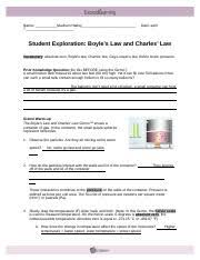 Ap worksheet 7a ionization energy answers. Ideal Gas Law Gizmo Answers Gas Laws Activity Lab Answers Key