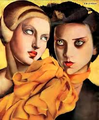 Young Girl in the Garden"-Leon de Smet (1913).