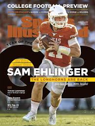 Get the latest information on sam ehlinger including stats, news, biography, net worth, fun facts & more on lines.com. Year Of The Qb University Of Texas Sam Ehlinger 2019 Sports Illustrated Cover By Sports Illustrated