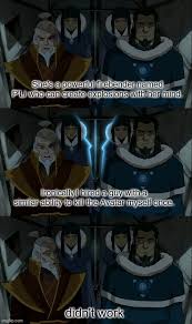 Stark, i was saving that for last! can we just get rid of sparky sparky boom man? scott asked over the comms. Sparky Sparky Boom Man Reference In Tlok Thelastairbender