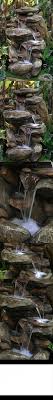 Alpine wct202 tiered column tabletop fountain get this item amzn.to/2t7t7kr measures 9l x 9w x 11h, made of cast. Alpine Win316 Rock Waterfall Fountain With Led Light Rock Waterfall Waterfall Fountain Led Lights