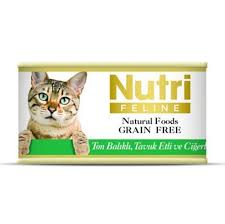 Nutri Feline Ton Tavuk Ve Cigerli Tahilsiz Kedi Konservesi 85 Gr Kedi Yas Mamalari Nutri Feline