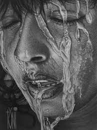 Wet Face By Toniart57 On Deviantart Wet Face Realistic Pencil Drawings Pencil Portrait Drawing