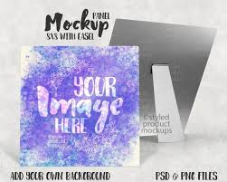 Dye Sublimation 8x8 Aluminum Panel With Easel Mockup Template Etsy Free Psd Mockups Templates Mockup Template Mockup Free Psd