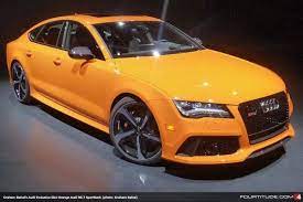 Audi Rs7 In Solar Orange I Ll Take One Audi Rs7 Audi Audi Rs7 Sportback