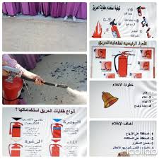 ورشة عمل طفاية الحريق