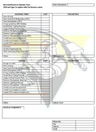 Electrical Contractor Invoice Template Free Invoice Template Invoice Example Invoice Template Word