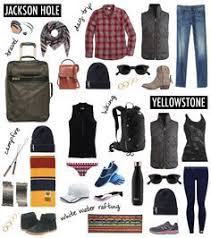 What To Pack Jackson Hole Yellowstone Ashley Manfred Design Jackson Hole Summer Jackson Hole Camping Outfits