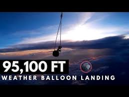 Gopro High Altitude Balloon Landing Olhzn 4 Https Youtube Com Watch V 8ce Apseds8 Weather Balloon Balloons Space News
