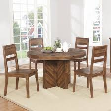 Coaster Tucson 5 Piece Round Table And Chair Set Value City Furniture Dining 5 Piece Sets Wood Dining Table Kitchen Table Wood Dining Table In Kitchen