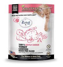 Apart from being cute and adorable, they are smart too. My Perfect Pet Frozen Lightly Cooked Cat Food Carnivore Turkey Tailwaggers