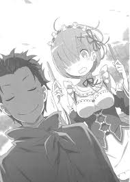 subaru and rem イラスト アニメスケッチ リゼロ イラスト