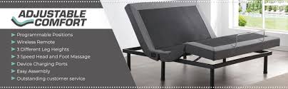 How do i sync two twin xl adjustable bases? Classic Brands Adjustable Comfort Adjustable Bed Base With Massage Wireless Remote And Usb Ports Queen Amazon Ca Home