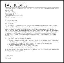 Building Inspector Cover Letter Sample Cover Letter Templates Examples